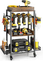 Olakee Power Tool Organizer Garage Storage Organization Shelving Tool Holder by Olakee