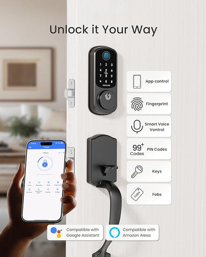 DESLOC B200 Keyless Entry Door Lock - Image 2
