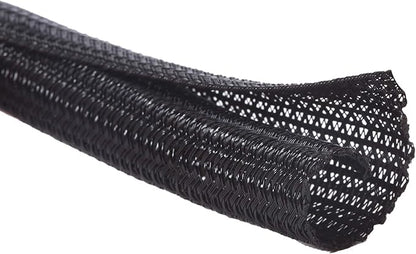 Alex Tech 25ft - 1.25 inch Cord Protector Wire Loom Tubing Cable Sleeve Split by AlexTech