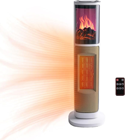 Comfort Zone 25" Tower Space Heater by ComfortZone