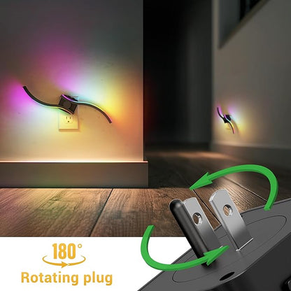 L LOHAS LED Night Light, Night Lights Plug into Wall, Modern Nightlight - Image 6