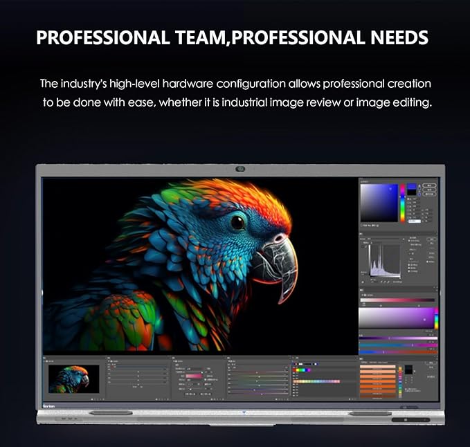 Tiburn INSPUR 65" Ultra 4K UHD Smart Board | Android 13 & Windows 11 Pro Dual OS - Image 5