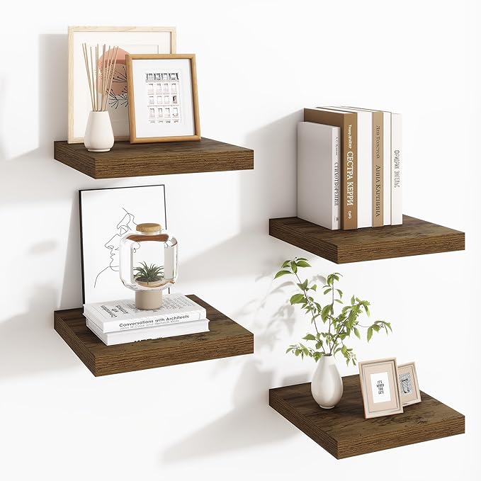 Fun Memories Square Floating Shelves by FunMemories