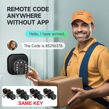 Richelock Fingerprint Door knob, Smart Biometric Door Lock - Image 5