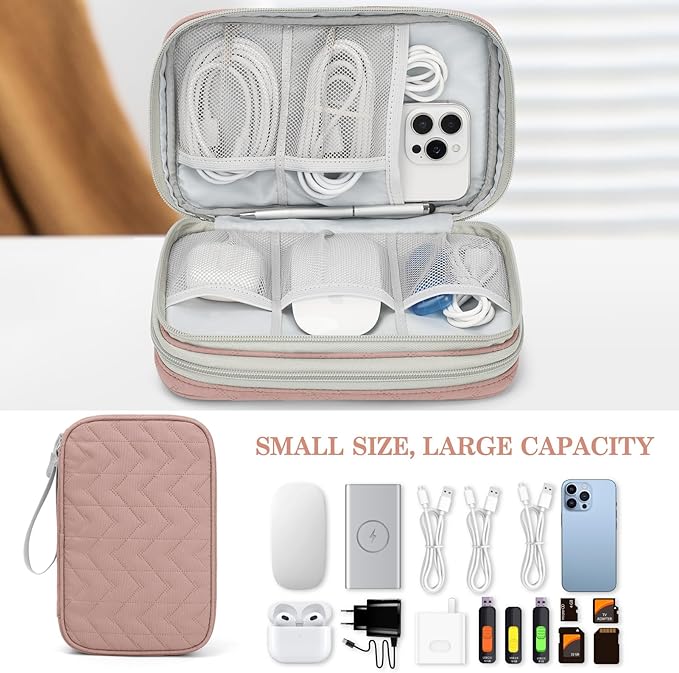 FYY Electronic Organizer, Large Travel Cable Organizer Bag Pouch Electronic - Image 6