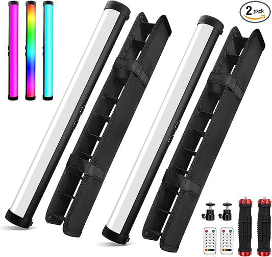360° Full Color RGB Led Video Light Stick Wand, Unicucp 2600-9600K Photography by Unicucp