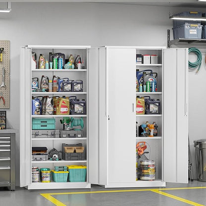 VINGLI Metal Garage Storage Cabinet - Image 8