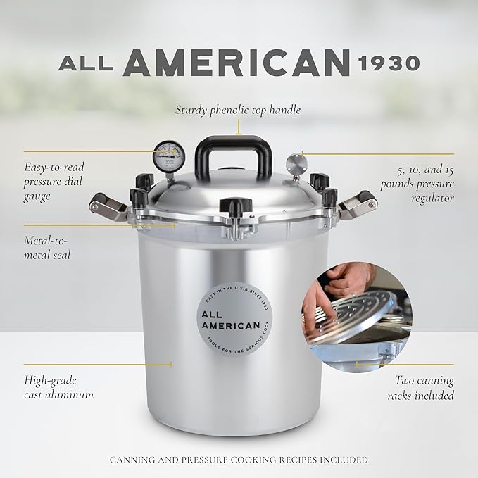 All American 1930: 30qt Pressure Cooker/Canner - Image 2