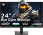 KTC 24 Inch FHD 1080P 100Hz Computer Monitor, VA Panel FreeSync PC Gaming by KTC