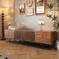 Pajiasen 70.87″ Mid Century Modern Walnut TV Stand by pajiasen