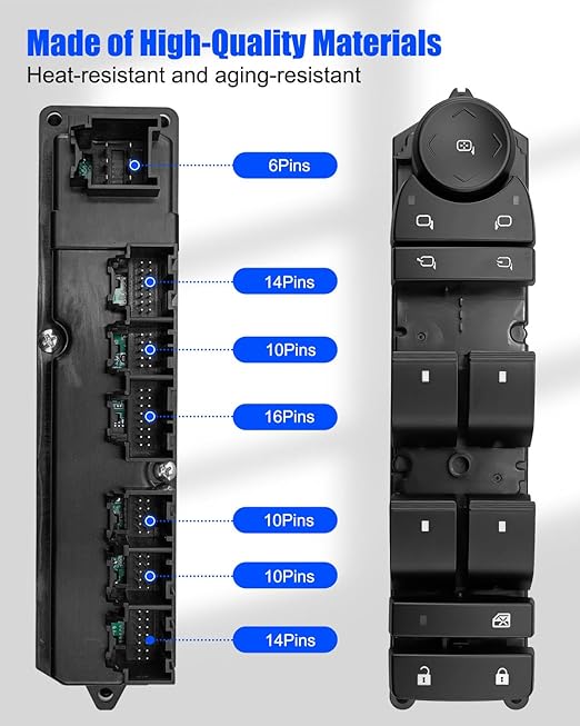 15906883 Power Master Control Window Switch Fit - Image 3