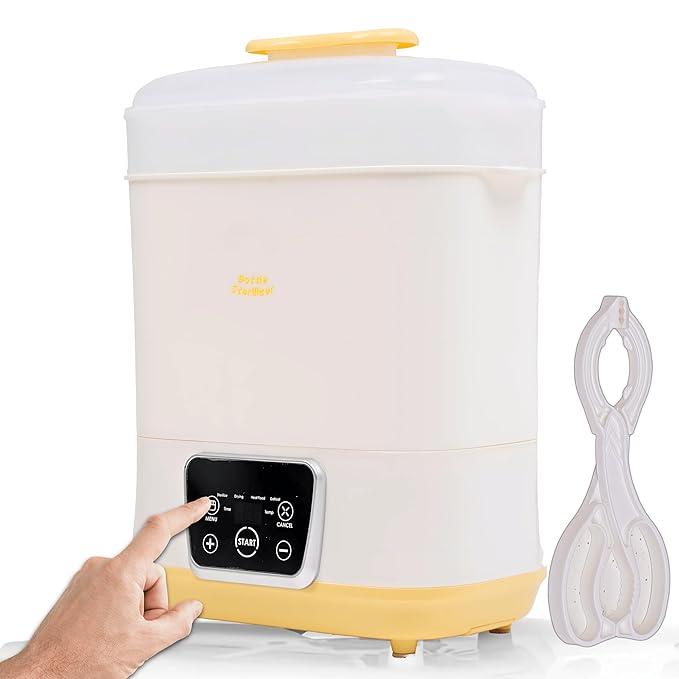 6-in-1 Electric Bottle Sterilizer and Dryer, Use as Baby Bottle Warmer by Goodscious
