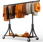 HOKEEPER Clothes Rack with Wood Shelves Height Adjustable Clothing Rack with by HOKEEPER