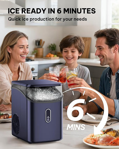Silonn Nugget Ice Maker Countertop, Pebble Ice Makers - Image 2