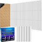 BSHEAD 8 Pack 2-Layer Large Soundproof Wall Panels, 15.7 x 15.7 x 0.43 in Sound by Staytunedforournewproduct