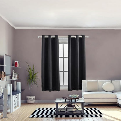 Anytime 100% Blackout Curtain 2 Panels Set, Thermal Insulated Window Drapes - Image 5