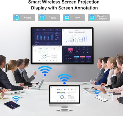 49" Smart Board, 8+64GB Electronic Whiteboard, Touchscreen Digital Whiteboard - Image 7