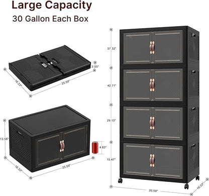 Extra Large Stackable Storage Bins - Image 2