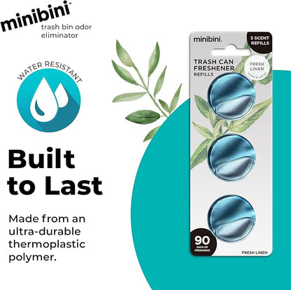 Flint Minibini Trash Can Deodorizer and Odor Eliminator, Garbage Can Air - Image 5
