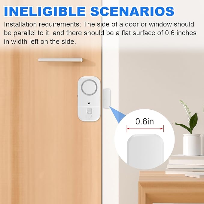 ANKOSHUN Door Window Alarm Sensors - Image 6