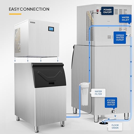 ROVSUN 550LBS/24H Commercial Ice Maker Machine - Image 5
