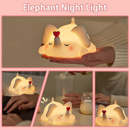 mydtiz Silicone Elephant Night Light - Image 6