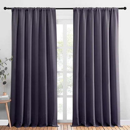 NICETOWN Blackout Curtains Window Draperies, 70 by 95 inches Long, Window by NICETOWN