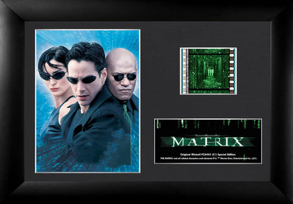 Trend Setters the Matrix Trinity 7 x 5 MiniCell FilmCells | MiniCell film collectible | Desk, shelf or office display | Giftable display piece