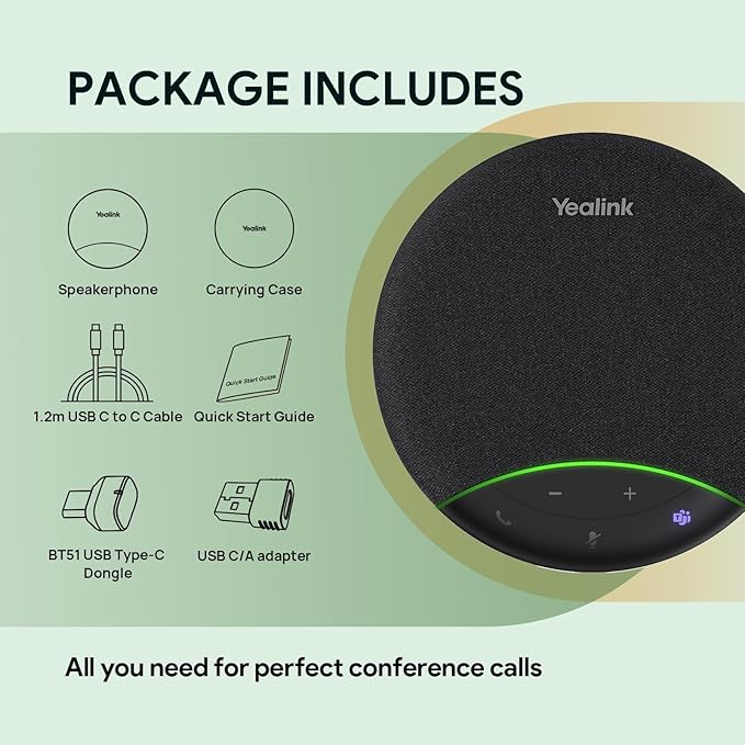 Yealink SP92 Bluetooth Speaker and Microphone - Image 7