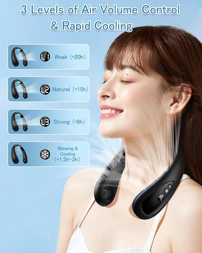 GAITIR Neck Air Conditioner, Portable Neck Fan - Image 4