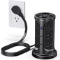 Tower Surge Protector Power Strip Flat Plug by NVEESHOX