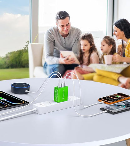 USB C Wall Charger, 60W USB C Charger Block 5-Port PD Fast Charging Blocks - Image 7