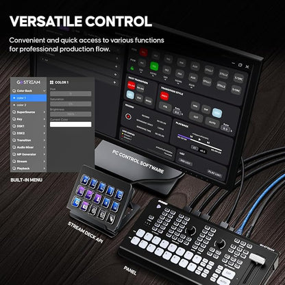 Osee GoStream Duet 8 ISO, 8 Channels Video Switcher - Image 8