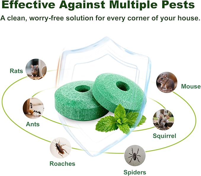 Mouse Repellent Balls, Peppermint Oil Scent, Safe - Image 7