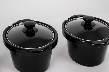 CULINARY CHEF, Triple Slow Cooker, Buffet Server 3 Pot, Food Warmer - Image 9