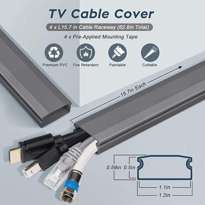 62.8in TV Cable Hider - Image 2