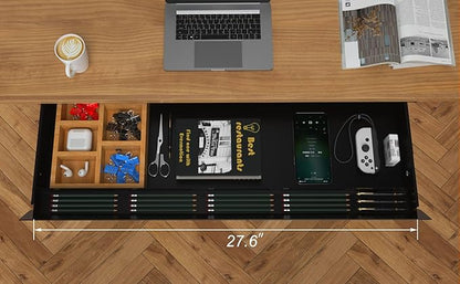 Large Under Desk Mounted Sliding Drawer - Image 2