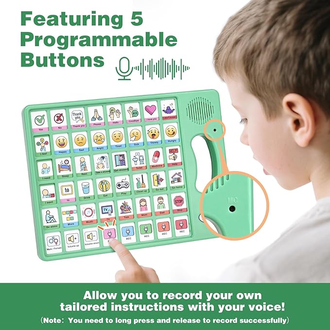 Joyreal AAC Device for Autism, Non Verbal Communication Tools for Speech - Image 6