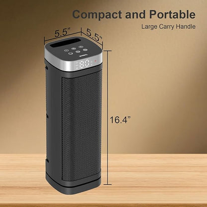 Space Heater, WINHL 17 Inches Electric Heaters - Image 7