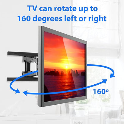 Mount Factory Heavy-Duty Full Motion TV Wall Mount - Image 6