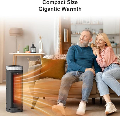 Space Heater, WINHL 17 Inches Electric Heaters - Image 6