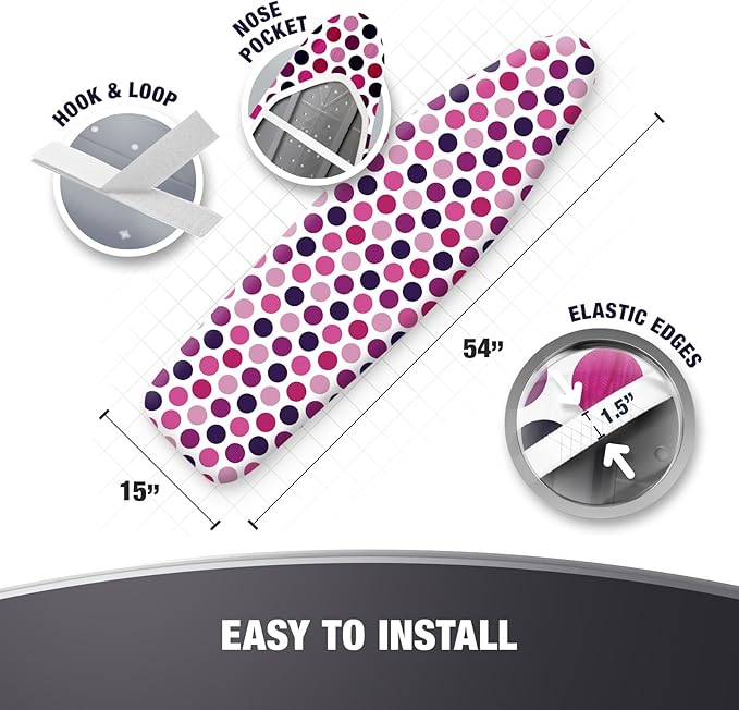 COTTY HOME Extra Thick Ironing Board Covers - Image 5