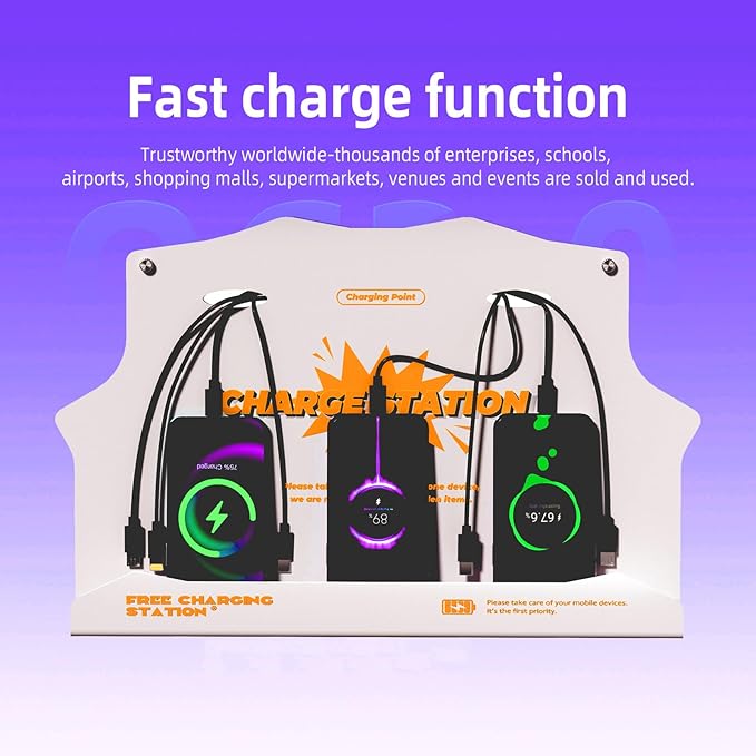 Wall Mounted Cell Phone Charging Station - Image 5