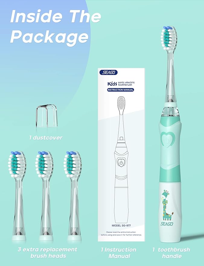 SEAGO Kids Electric Toothbrush - Image 6
