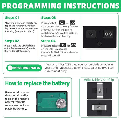 3-Button Remote Transmitter Replace - Image 7