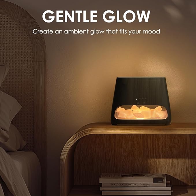 SALKING 2-in-1 Himalayan Salt Lamp & Ultrasonic Essential Oil Diffuser - Image 6