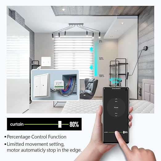 DieseRC 5pcs Wireless Smart Roller Shutter Controller - Image 9