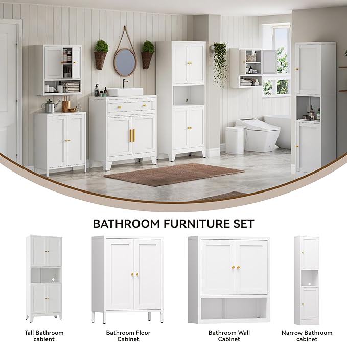 Metal Pantry Storage Cabinet, Microwave Stand - Image 8