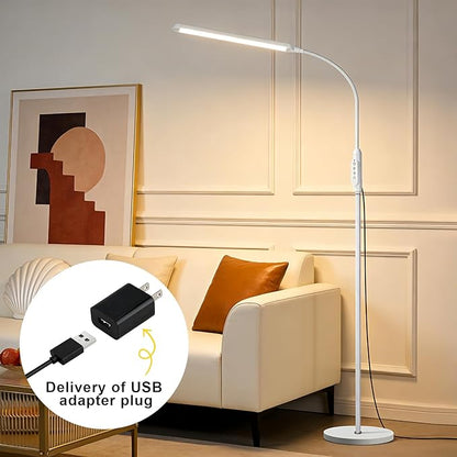 Bright LED Eye-Protecting Reading Floor Lamps - Image 7