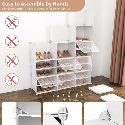 ROJASOP Portable Shoe Rack Organizer - Image 5